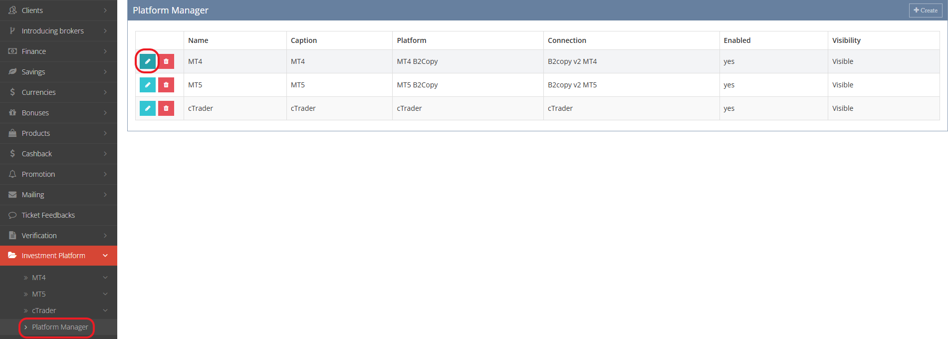 Platform Manager