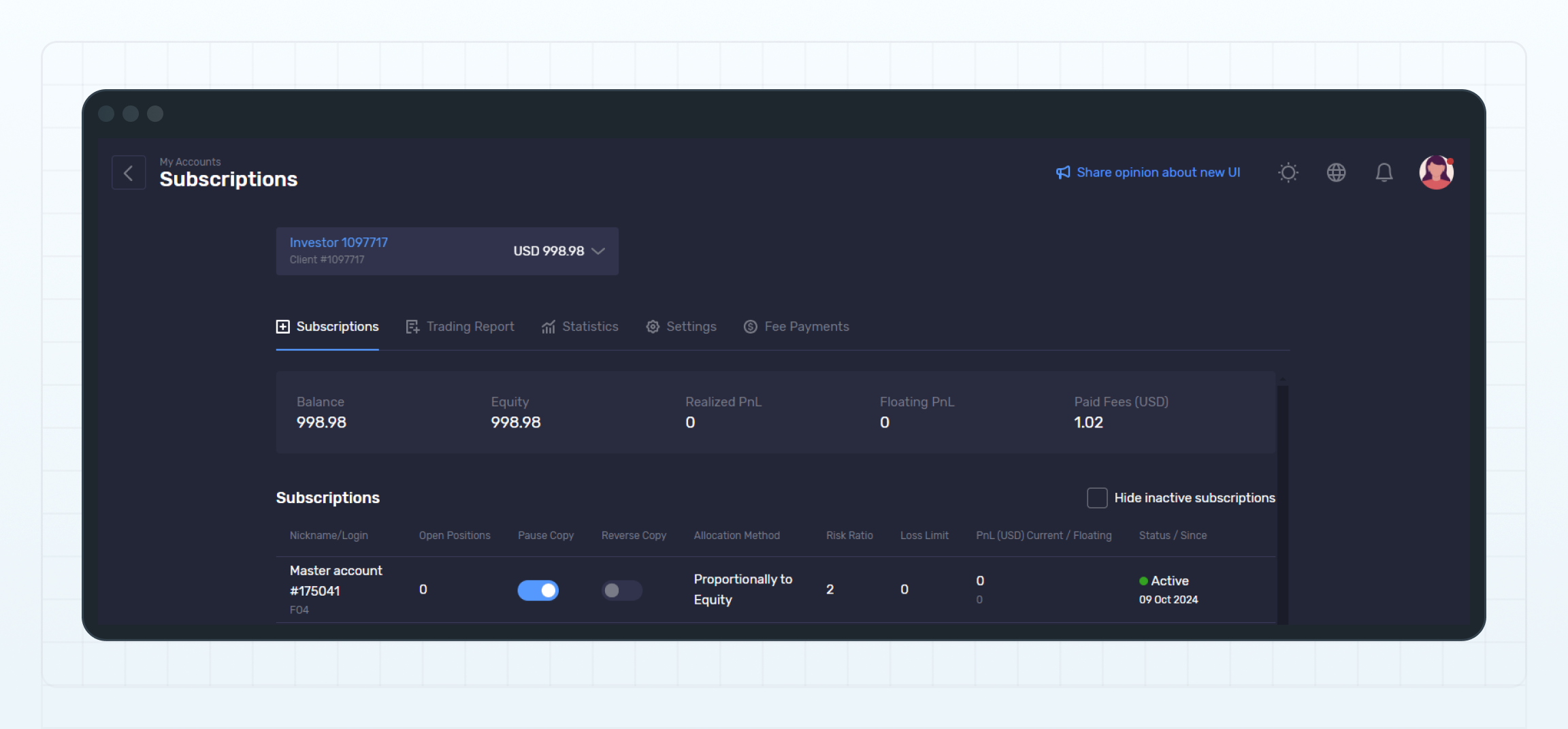 Enable the Pause Copy switch